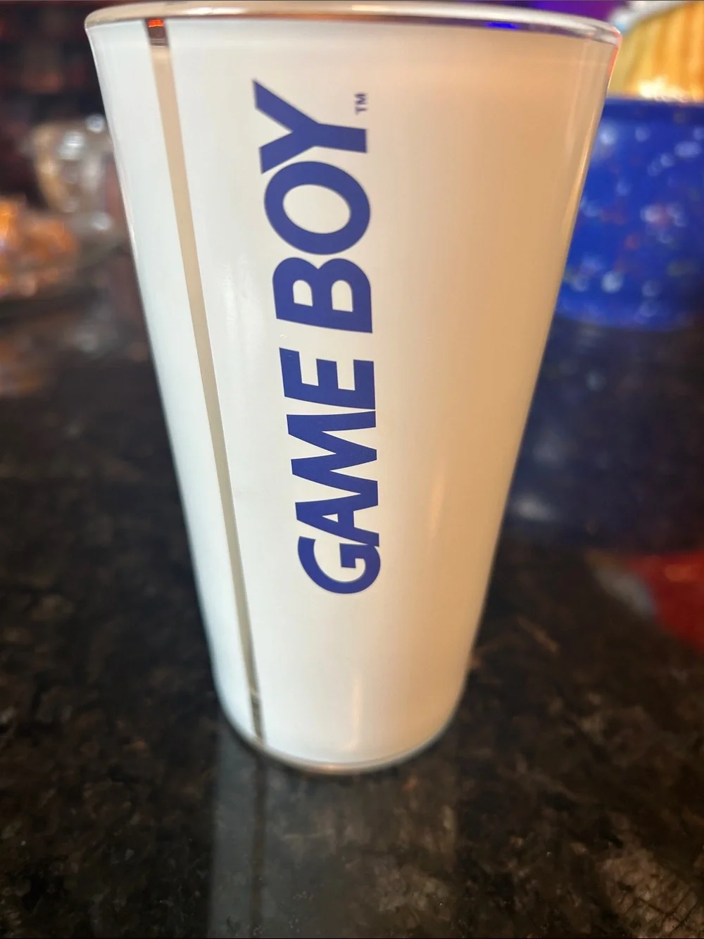 Nintendo Game Boy Super Mario Land Glass - White, Green, Red